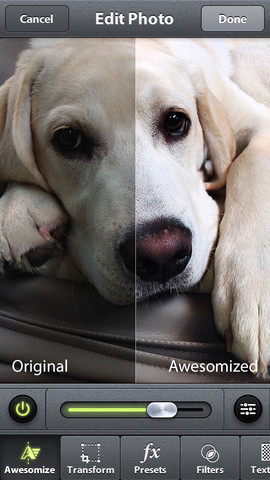 Camera Awesome iOS app