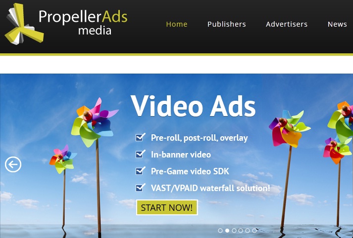 Propeller Ads media