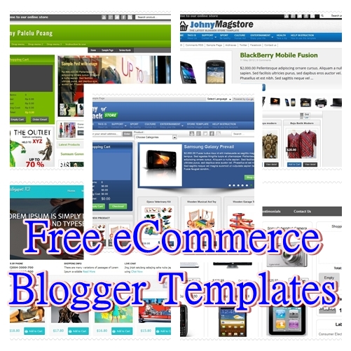 free eCommerce blogger templates