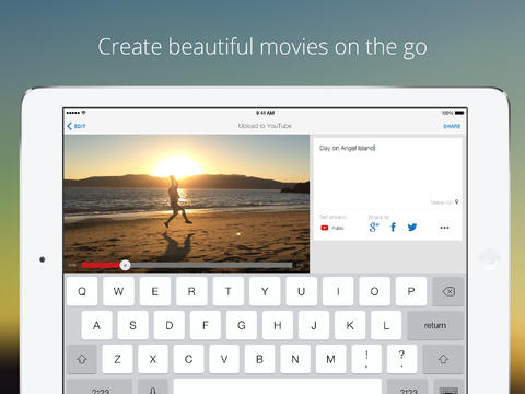 YouTube Video Upload from iPad Mini