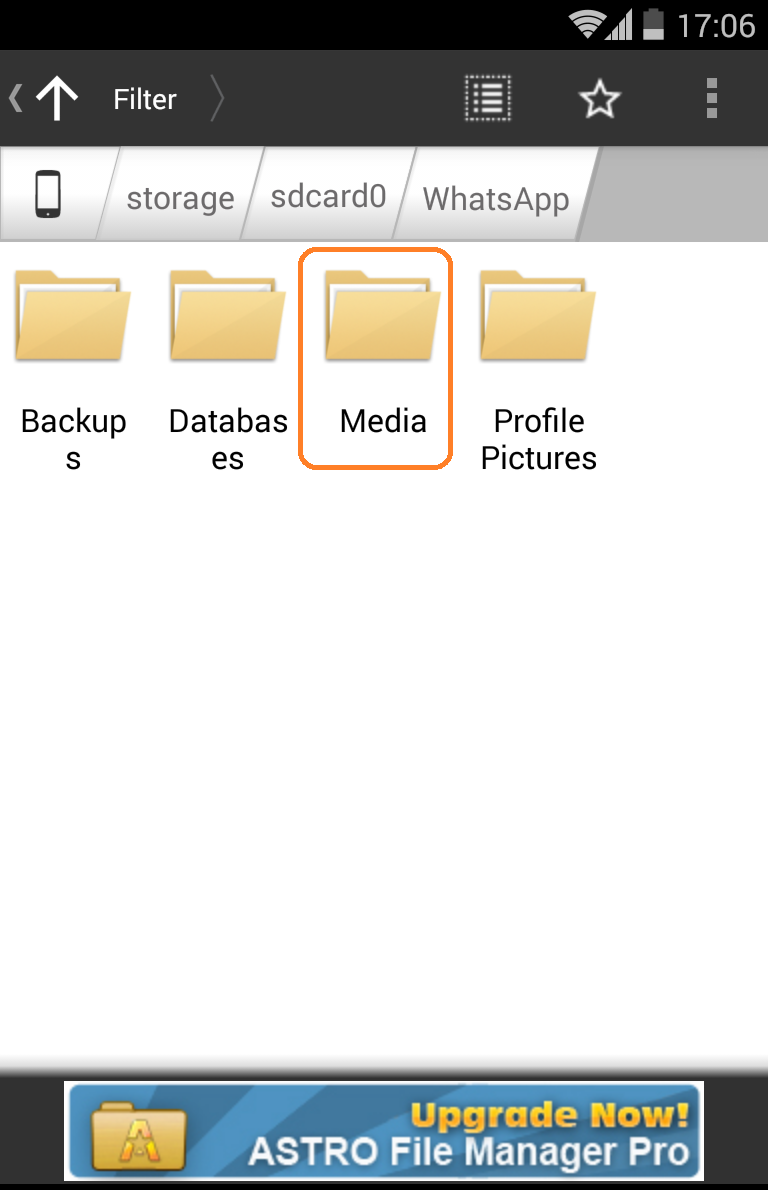 WhatsApp Media Folder