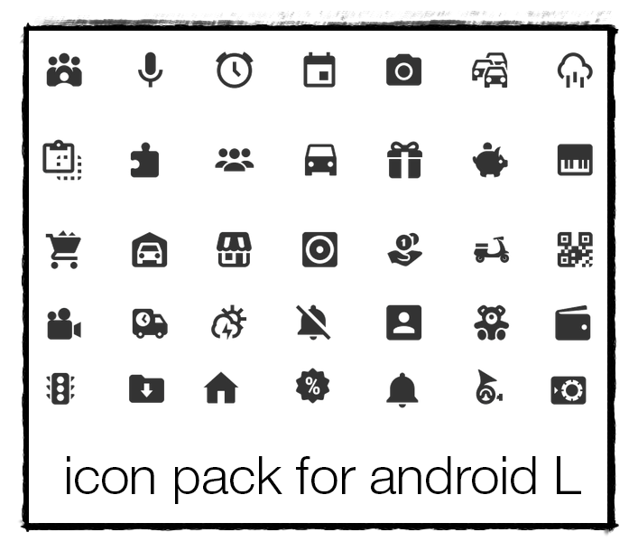 Best Android L Icons