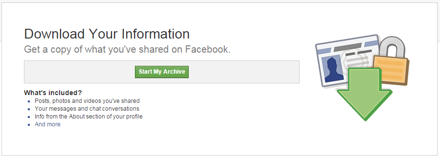 Facebook Account Download