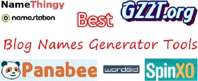 8 Best Blog Names Generator Tools Best Blog Names Generator Tools