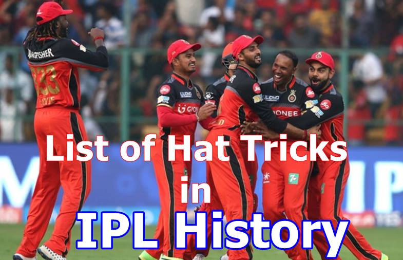 List of Hat tricks in IPL